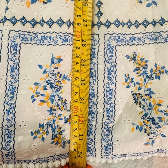 NWOT Skies Are Blue Floral Embroidered Dress - Picture 7 of 8